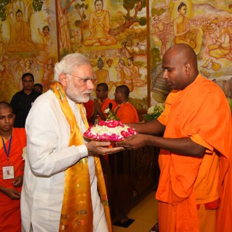 PM Modi in Bodh Gaya, Meditates at Mahabodhi Temple